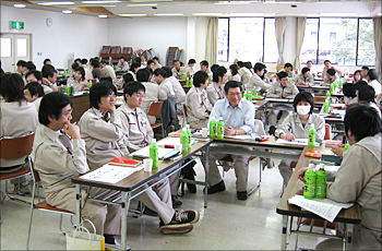 写真：全社員研修(3KM研修)